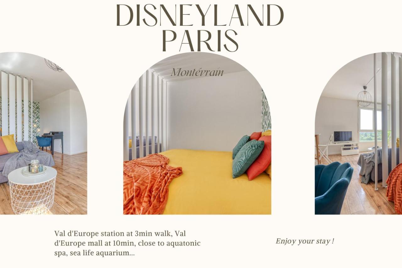 Grand Studio Disney, Queen Size, Coffee, Wifi Montévrain Exterior photo